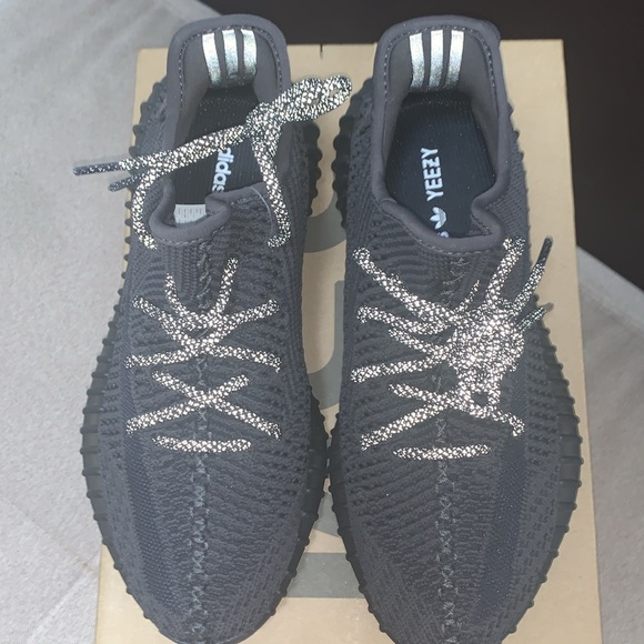 Adidas Yeezy Boost 350 V2 Static Black (Reflective) - Picture 4 of 8